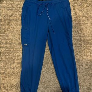 Grey's Anatomy Women’s Cargo Jogger Pants - Royal Blue